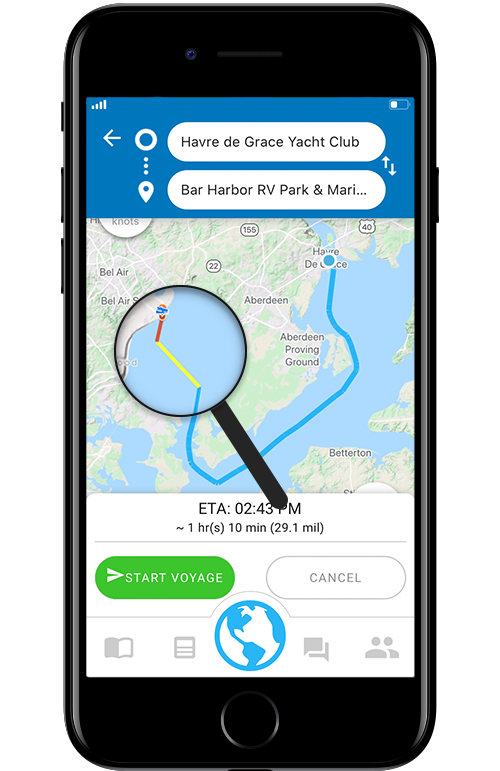 Make Sure Route is Safe Image Showing An Unsafe Route