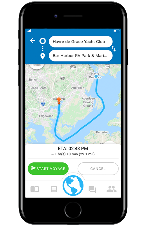 Preview Route Image Showing Route Preview