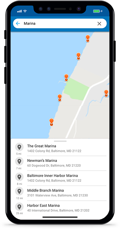Search Map