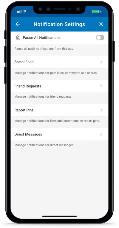 Pause-All-Notifications Pause All Push Notifications