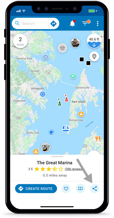 share places