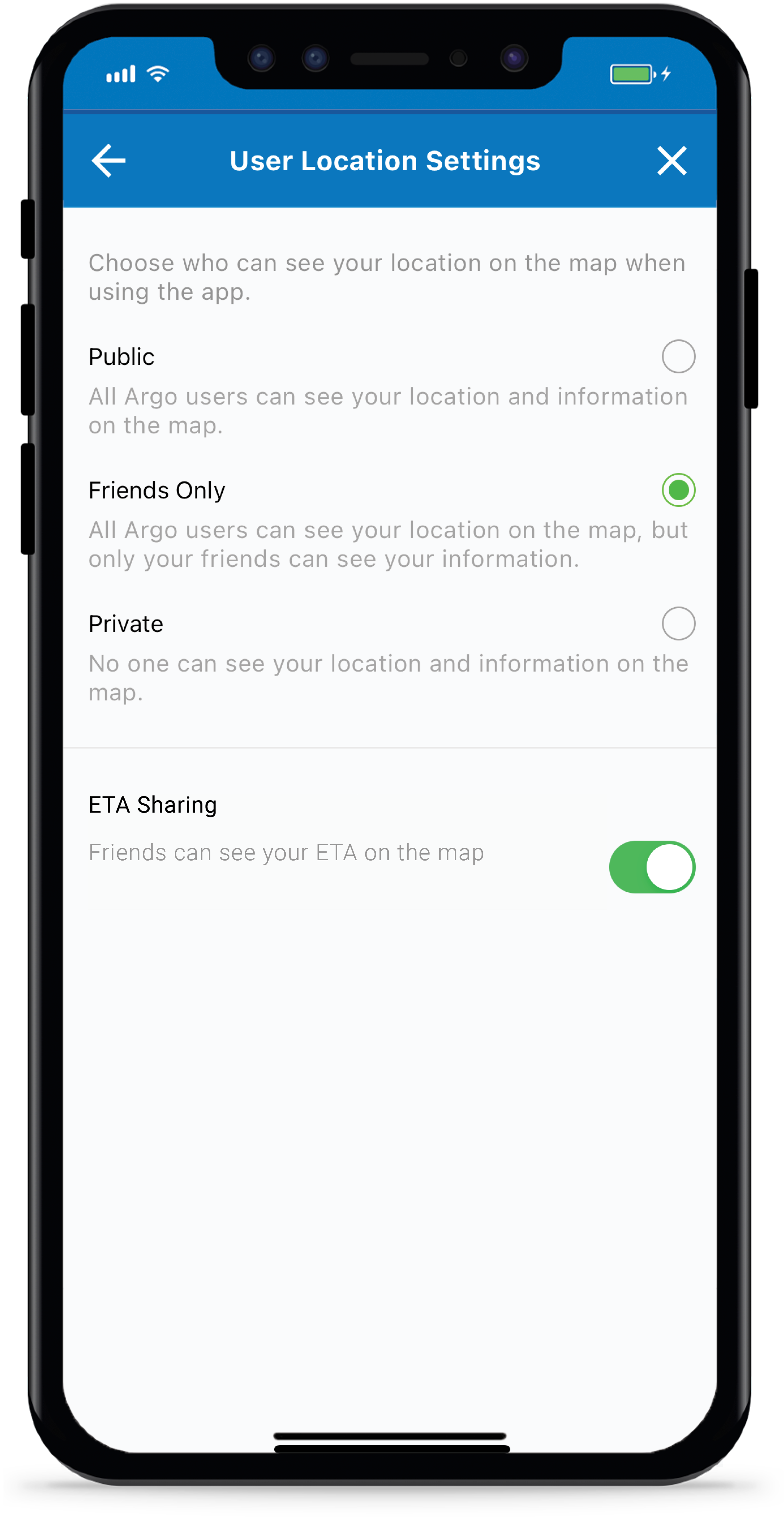 Privacy Settings